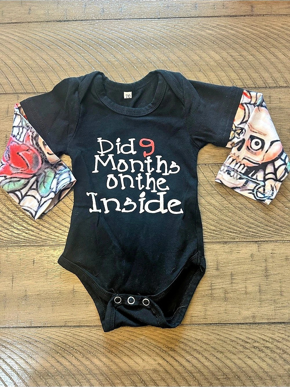 6-9M (Size 70) Long Sleeve Baby Bodysuit Baby